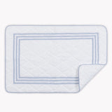 Matouk Bath Mat - Beach Road Quilted Tub Mat in Blue - Fig Linens and Home