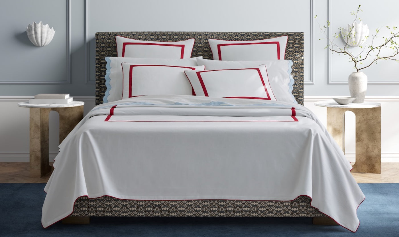 Matouk Luxury Bedding and Linens - Fig Linens and Home - Fine Linens for Bedroom, Bath and Table