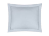 Matouk Bedding - Bergamo Hemstitch Pillow Sham in Pool - Fig Linens and Home