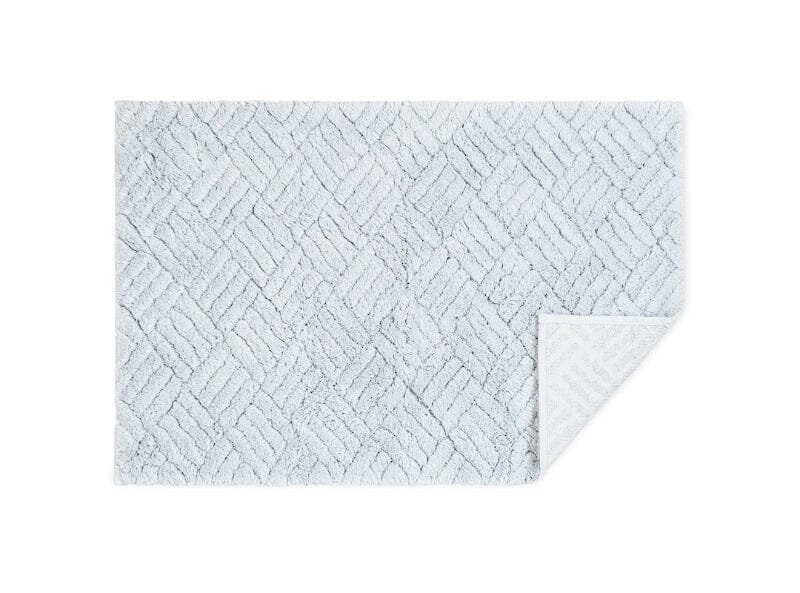 Matouk Maya Bath Rug - Cairo Light Blue - Fig Linens and Home