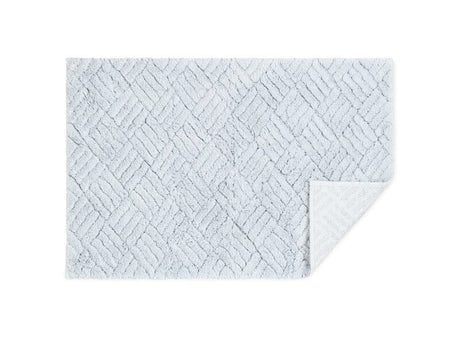 Matouk Maya Bath Rug - Cairo Light Blue - Fig Linens and Home