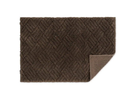 Matouk Maya Bath Rug - Cairo Sable Brown - Fig Linens and Home