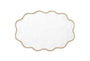 Matouk Table Linens | Casual Couture Scallop Placemat in Oat