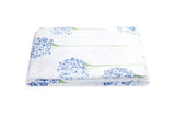 Matouk Charlotte Azure Fitted Sheet | Matouk Lulu DK at Fig Linens