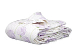 Matouk Charlotte Lavender Quilt | Fig Linens