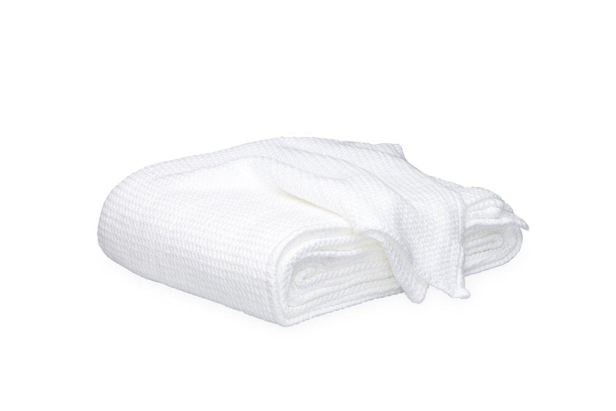 Matouk Chatham Cotton Blanket Fig Linens and Home