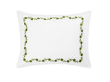 Daphne Grass Green Sham | Matouk at Fig Linens