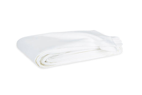 Dream Modal White Blanket | Matouk Luxury Bedding at Fig Linens and Home