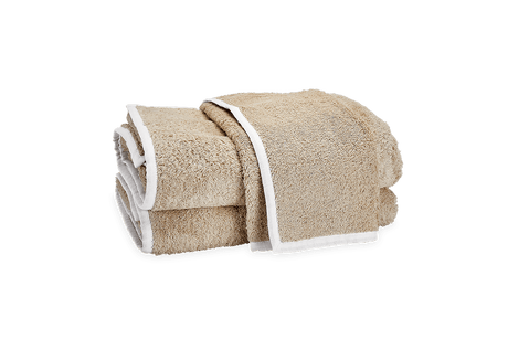 Enzo Sand Bath Towels | Matouk at Fig Linens