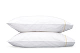 Essex Champagne Pillowcases | Matouk Percale Bedding