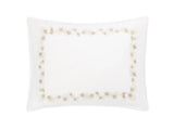 Matouk Feather Champagne Pillow Sham - Giza Percale Bedding at Fig Linens