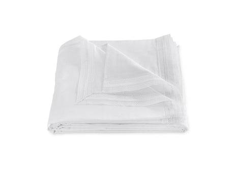 Matouk Grace White Duvet Cover | Fig Linens and Home