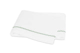 Matouk Hatch Green Flat Sheet | Fig Linens