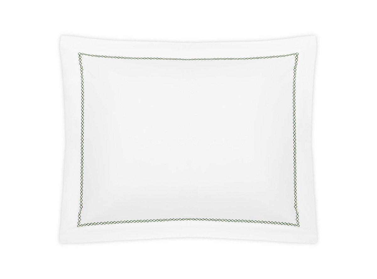 Matouk Hatch Green Pillow Sham | Fig Linens