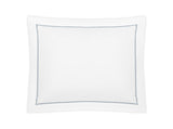 Matouk Hatch Navy Pillow Sham | Fig Linens