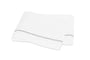 Matouk Hatch Platinum Flat Sheet | Fig Linens