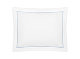 Matouk Hatch Sky Blue Pillow Sham | Fig Linens