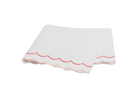 India Blush Flat Sheet | Matouk Percale at Fig Linens