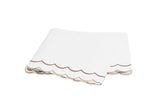 India Driftwood Flat Sheet | Matouk Percale at Fig Linens