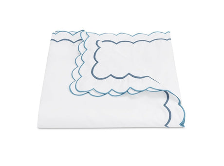 India Hazy Blue Duvet Cover by Matouk Fine Linens