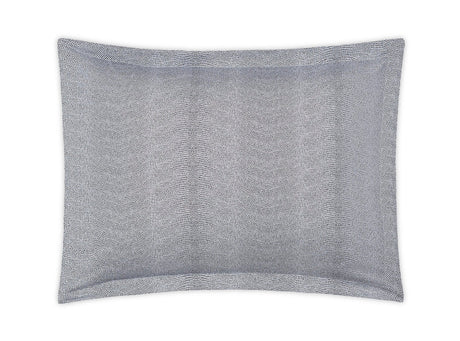 Gray Pillow Sham - Jasper Charcoal Matouk Bedding at Fig Linens and Home