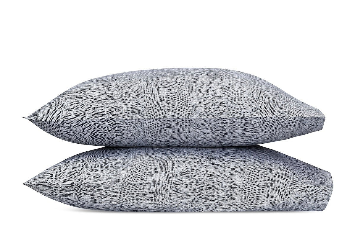 Gray Pillowcases - Jasper Charcoal Matouk Bedding at Fig Linens and Home