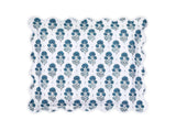 Joplin Mineral Blue Sham | LULU DK Matouk at Fig Linens