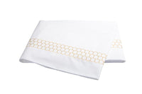 Thumbnail for Matouk Liana Champagne Flat Sheet | Fig Linens