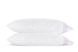 Matouk Liana Lavender Pillowcases | Fig Linens