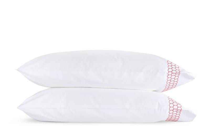 Matouk Liana Peony Pillowcases | Fig Linens