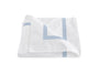 Lowell Blue Duvet Cover | Matouk at Fig Linens