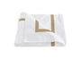 Matouk Lowell Champagne Duvet Cover | Fig Linens