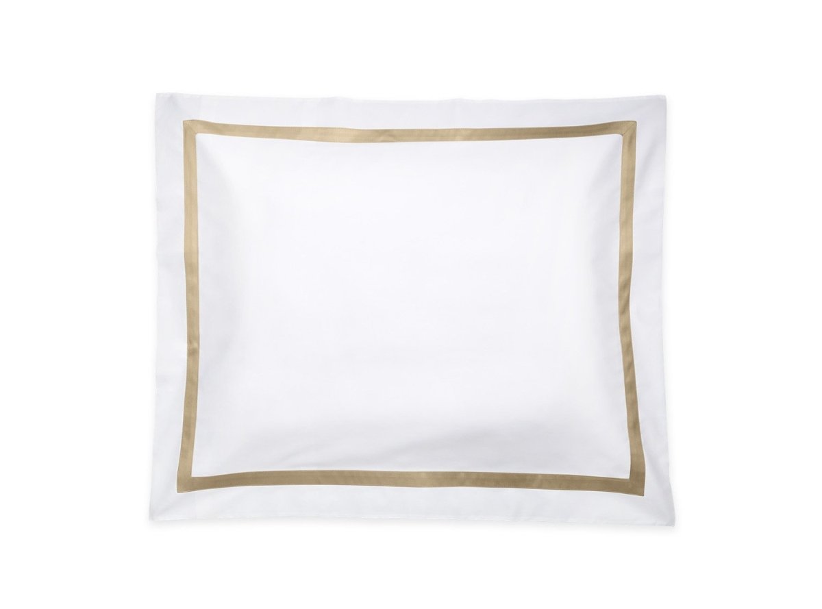 Matouk Lowell Champagne Pillow Sham | Fig Linens