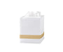 Lowell Tissue Cover in Honey | Matouk at Fig Linens