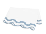 Matouk Bedding - Mirasol Hazy Blue Flat Sheet - Fig Linens and Home