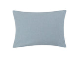 Matouk Malibu Pillow Sham Hazy Blue at Fig Linens and Home