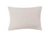 Matouk Malibu Pillow Sham pebble at Fig Linens and Home