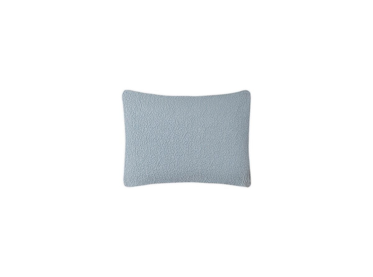 Matouk Malibu Boudoir Sham Hazy Blue at Fig Linens and Home