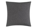 Matouk Malibu  Euro Sham charcoal at Fig Linens and Home