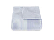 Matteo Azure Blue Duvet Cover | Matouk at Fig Linens