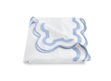 Matouk Mirasol Azure Duvet Cover at Fig Linens and Home