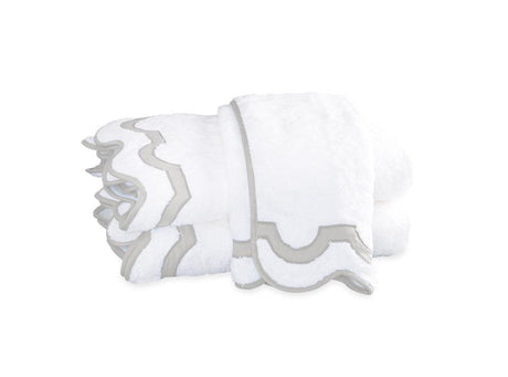 Mirasol Silver Bath Towels | Matouk at Fig Linens and Home