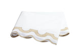 Matouk Mirasol Champagne Flat Sheet at Fig Linens and Home