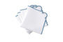 Matouk Mirasol Napkins in Hazy Blue | Fig Linens and Home Formal Table Linens