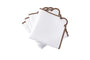 Matouk Mirasol Napkins in Mocha | Fig Linens and Home Formal Table Linens