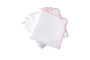 Matouk Mirasol Napkins in Pink | Fig Linens and Home Formal Table Linens