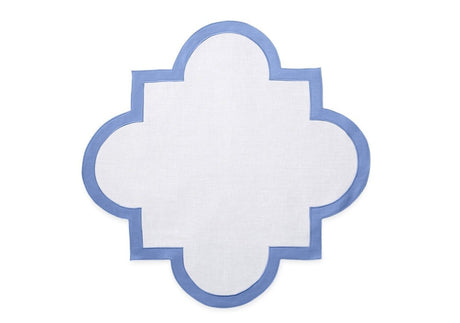 Matouk Mirasol Placemats in Azure | Fig Linens