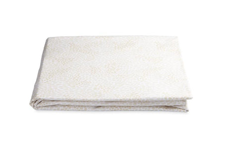 Matouk Nikita Champagne Fitted Sheet | Fig Linens