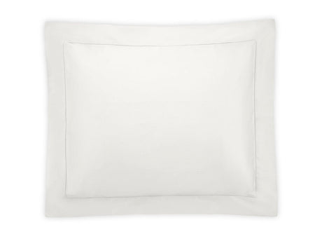 Nocturne Hemstitch Bone Sham | Matouk Sateen Bedding