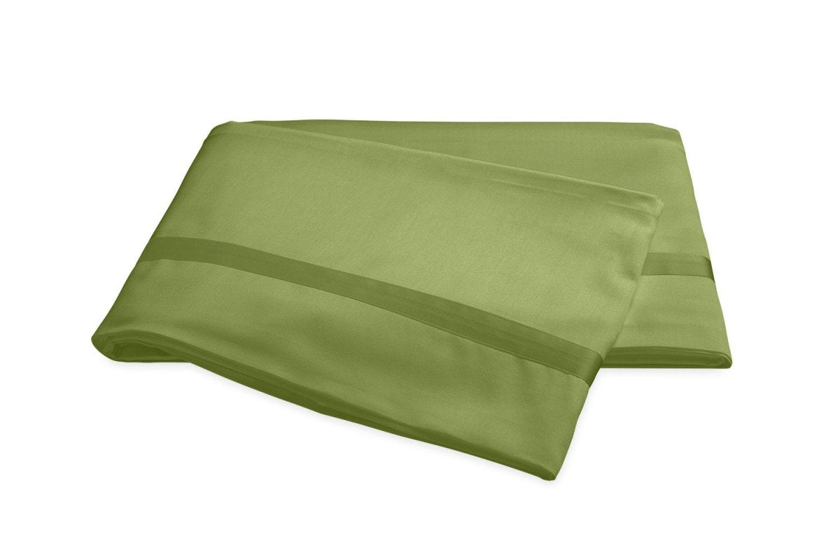 Matouk Nocturne Grass Flat Sheet | Fig Linens